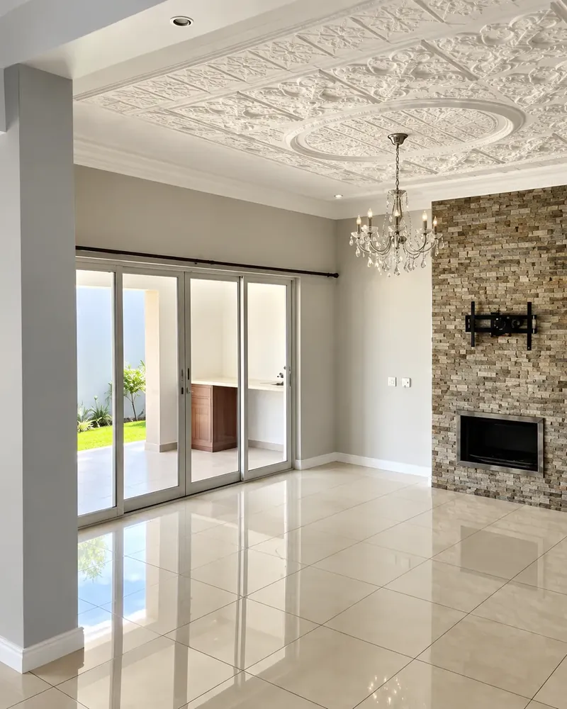 Completed living room - Durban, KwaZulu-Natal