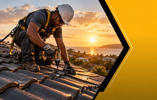 Roof installation work in Durban, KwaZulu-Natal