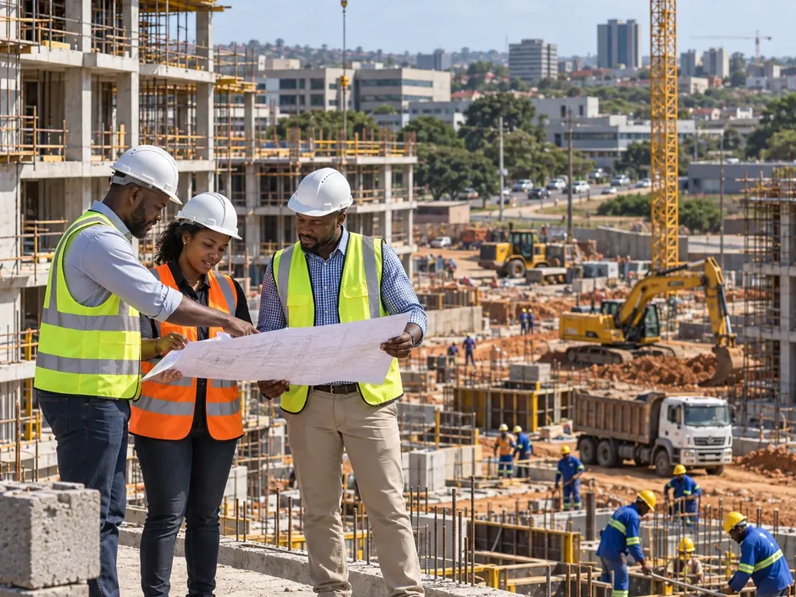 Property development construction in Durban, KwaZulu-Natal